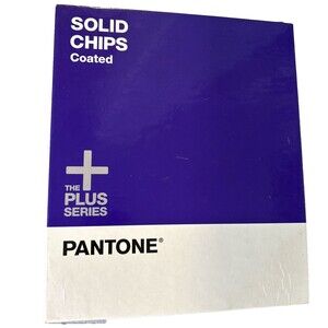 Pantone The + Plus Series Solid Chips COATED Solid Color Book Reference